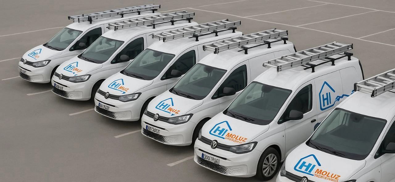 Electricistas HIMOLUZ flota de vehiculos